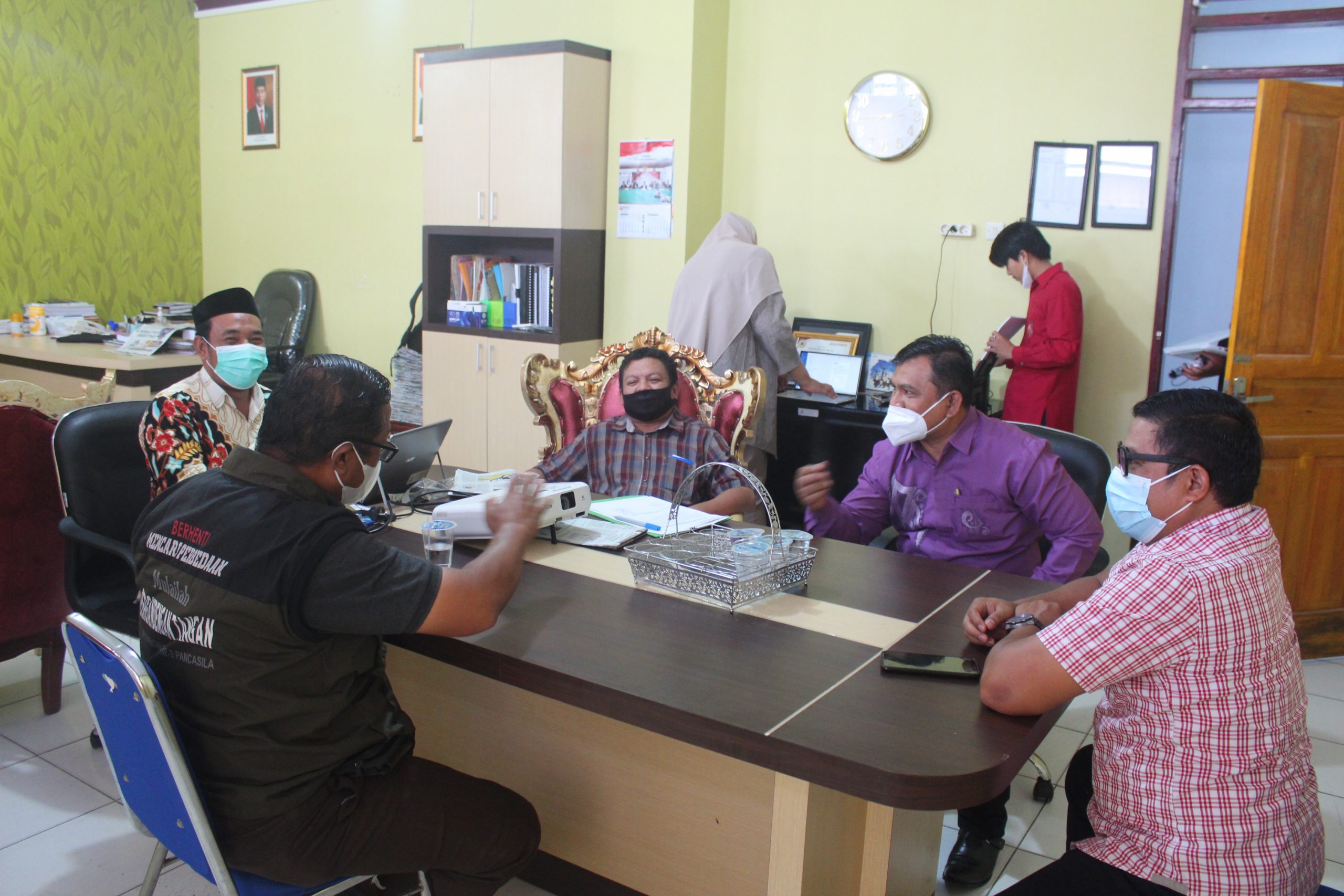 Idris dan Rahmad, Kembali dipercaya menjadi TPD Melalui Rapat Pleno