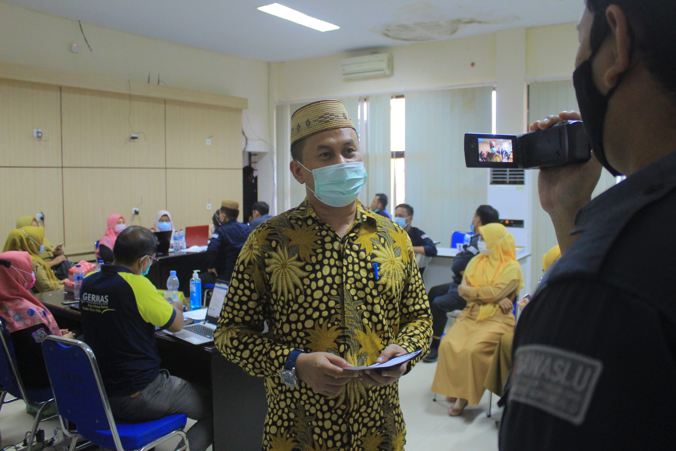 Nikson: Sukseskan Vaksinasi di Lingkungan Bawaslu Provinsi Gorontalo