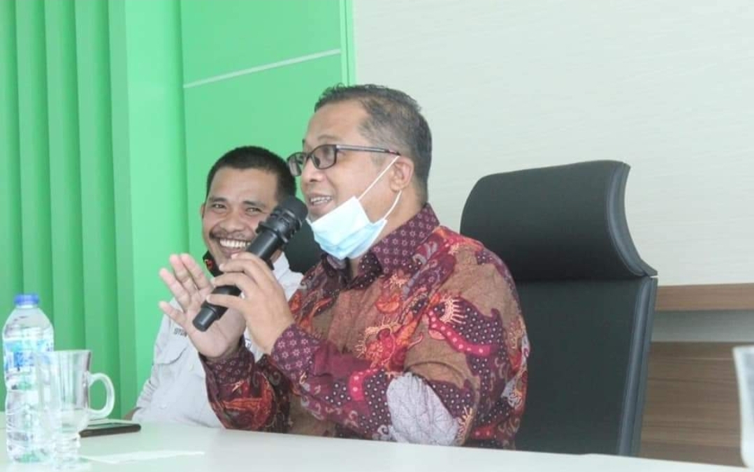 Sosialisasi Saka Adhyasta Pemilu DI MAN 1 BOALEMO : Rahmad Katon Mohi Berikan Motivasi kepada Pemilih Pemula