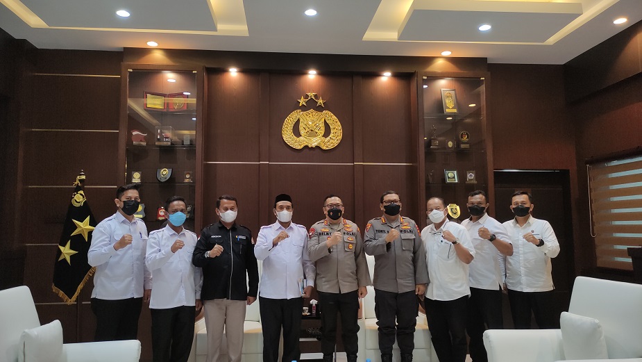 Bawaslu Gorontalo Lakukan Audiensi dengan Polda untuk Bentuk Sentra Gakkumdu Pemilu 2024