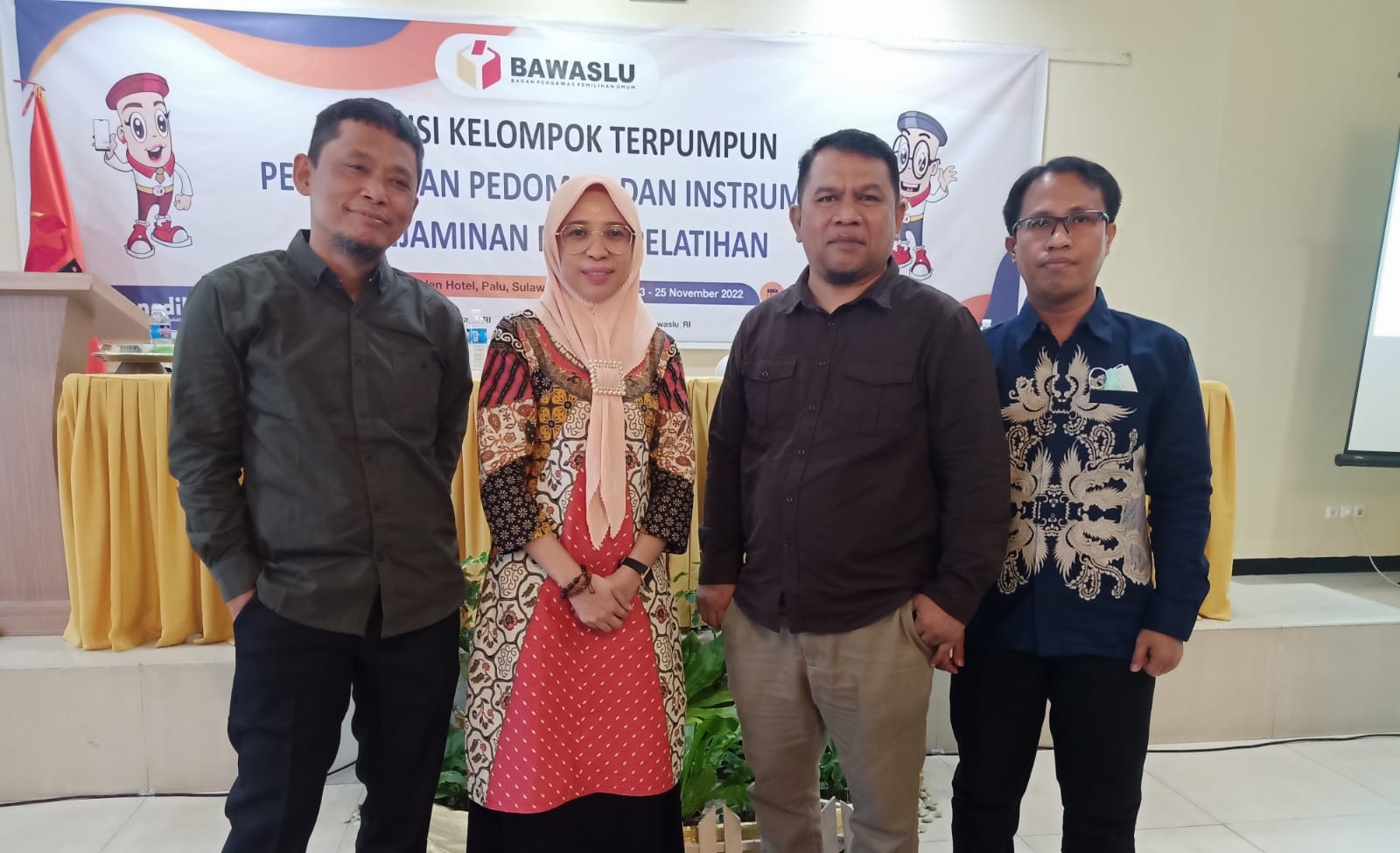 Bawaslu Provinsi Gorontalo Hadiri DKT Pemilu