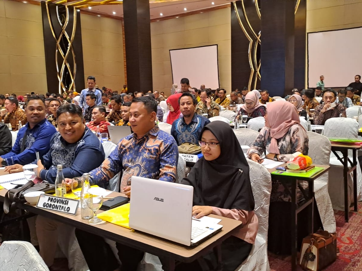 Bawaslu Provinsi Gorontalo Ikuti Sosialisasi Pedoman Pengelolaan Dana Hibah Pemilihan Umum 2024