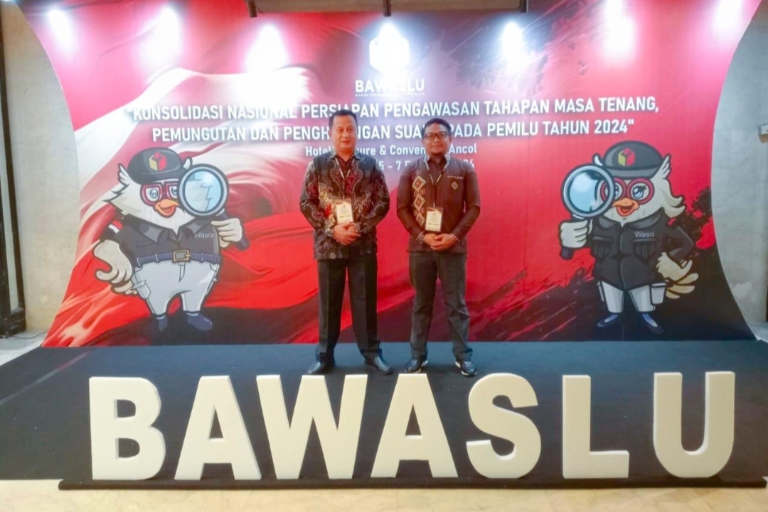 Bawaslu Provinsi Gorontalo Hadiri Konsolidasi Nasional Persiapan Pengawasan Tahapan Masa Tenang, Pemungutan dan Penghitungan Suara