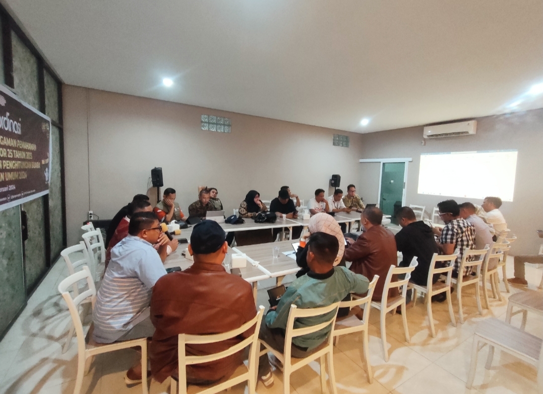 Samakan Persepsi PKPU 25 Tahun 2023, Bawaslu Provinsi Goronto Hadiri Rakor