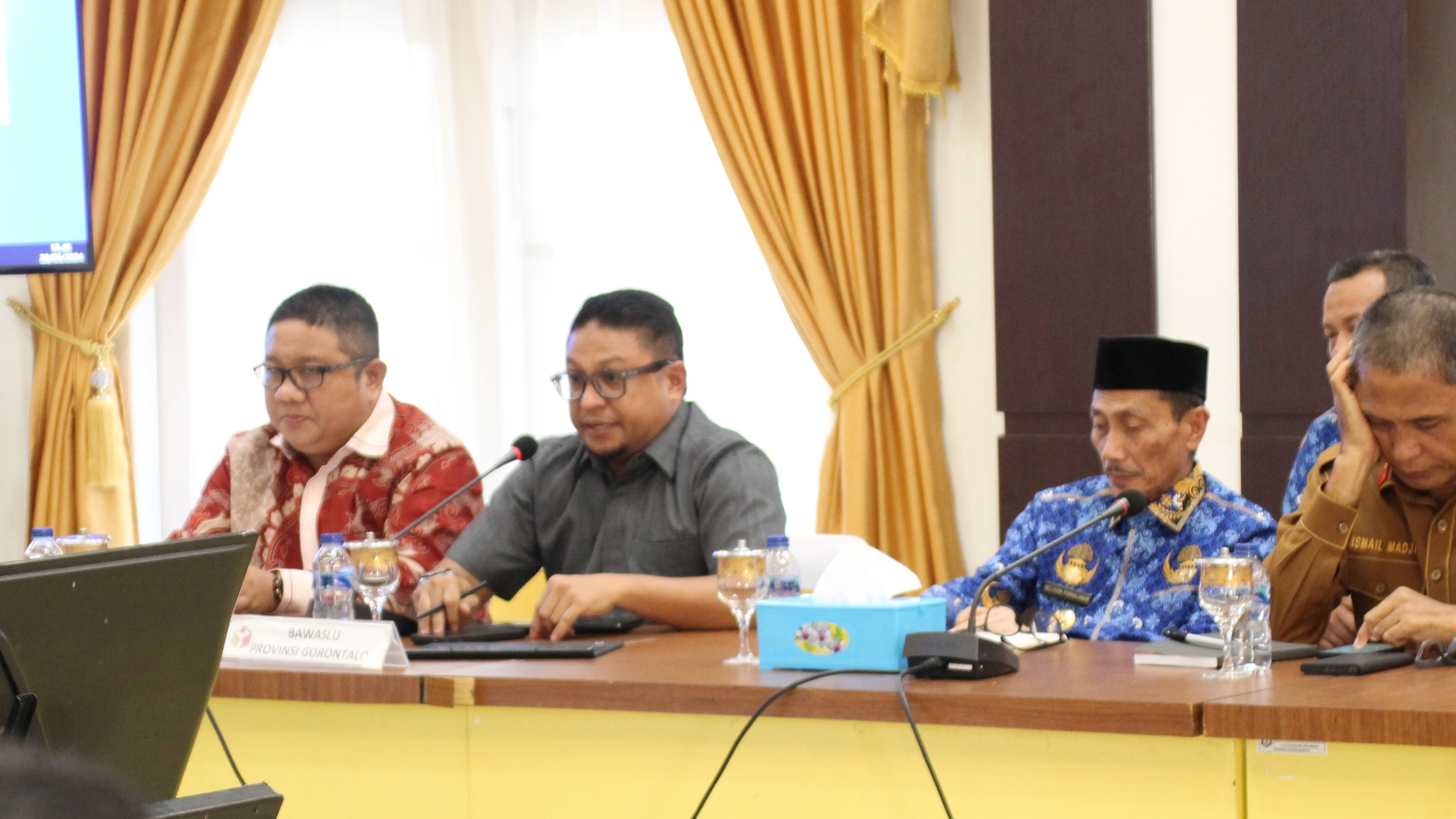 Idris Sampaikan Kesiapan Pengawasan Pilkada Serentak 2024 pada Rapat Forkopimda