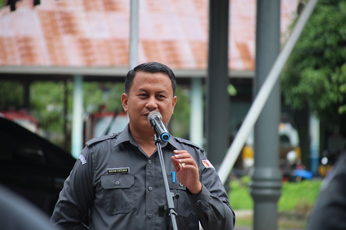 Tingkatkan Kinerja, Nikson Harap Jajarannya Terus Menerapkan Prokes