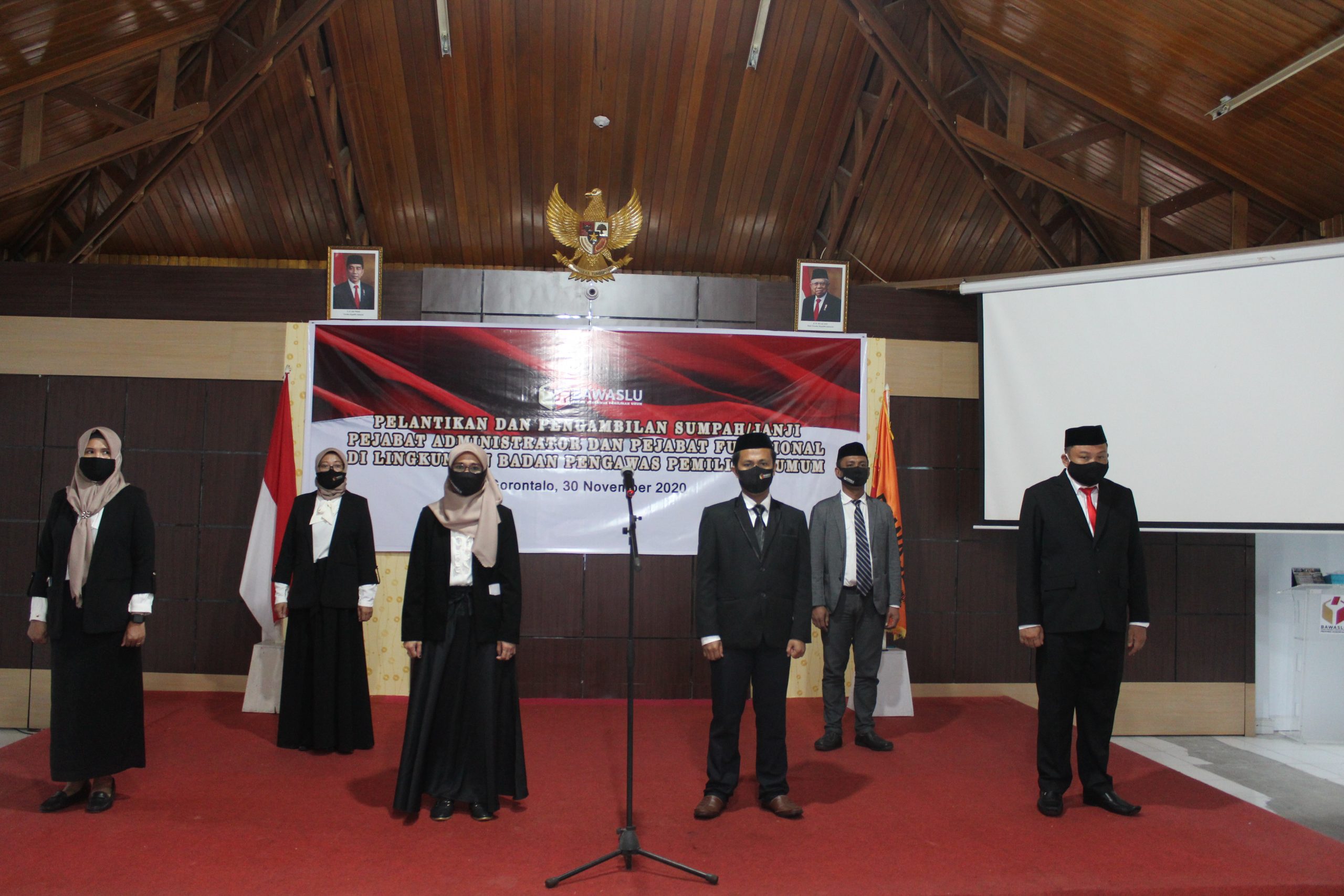 Sekjend Lantik Pejabat Fungsional dan Kasek Kabupaten.