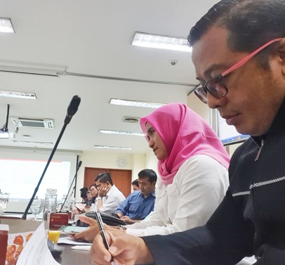 Rahmad Paparkan Perkembangan Pilkada Gorontalo Di Bawaslu RI