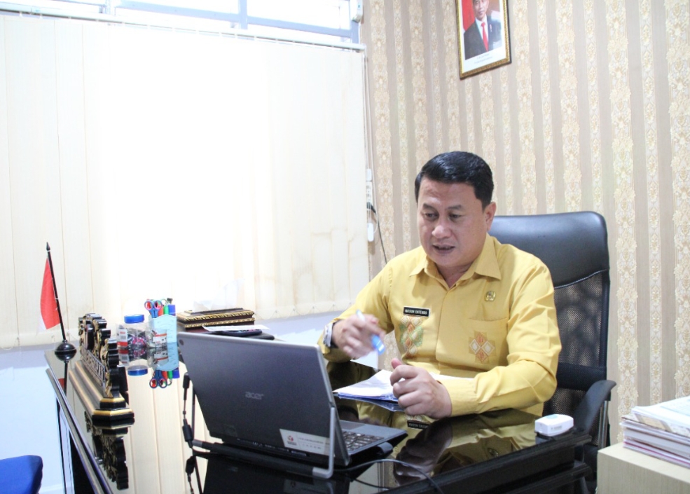 Kasek Bawaslu Provinsi Gorontalo Gelar Raker Tahun 2022