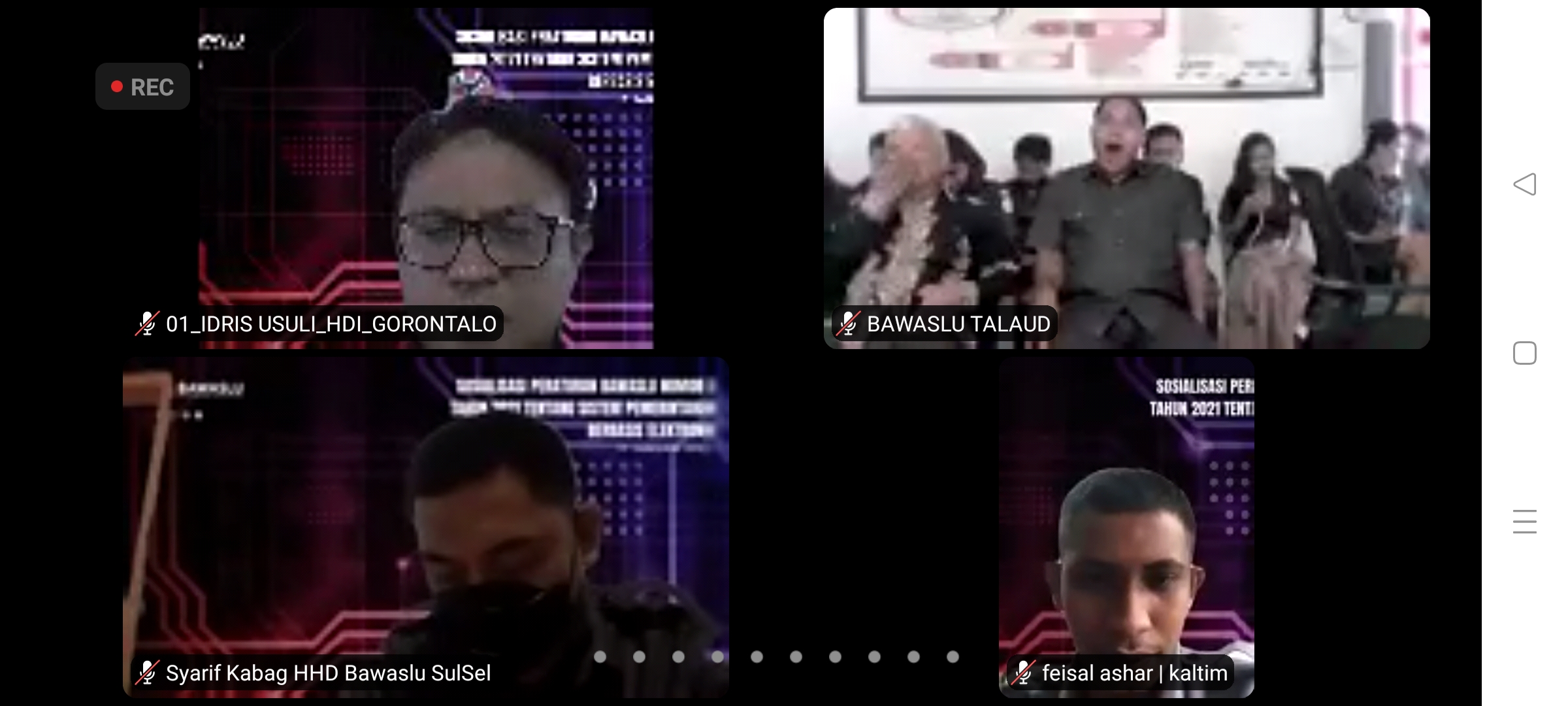 Idris Ikut Sosialisasi Perbawaslu Nomor 3 Tahun 2021 tentang SPBE