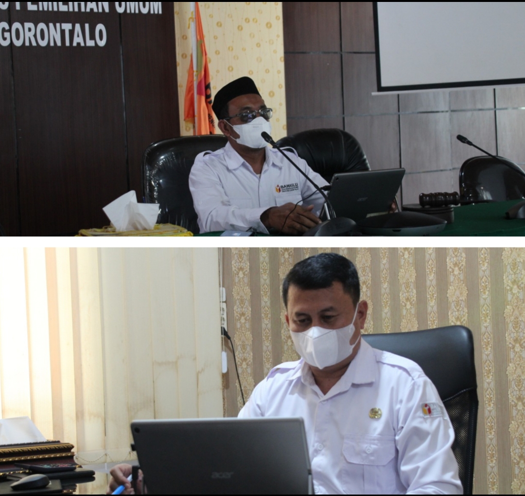 Bawaslu Provinsi Gorontalo Ikuti Rakor Persiapan Penyelenggaraan Pengawasan Pilkada Serentak Tahun 2024