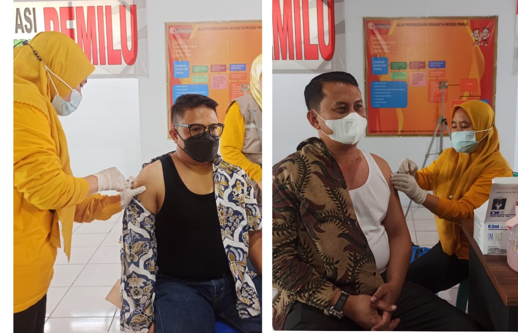 Bawaslu Provinsi Gorontalo Gelar Vaksinasi Booster