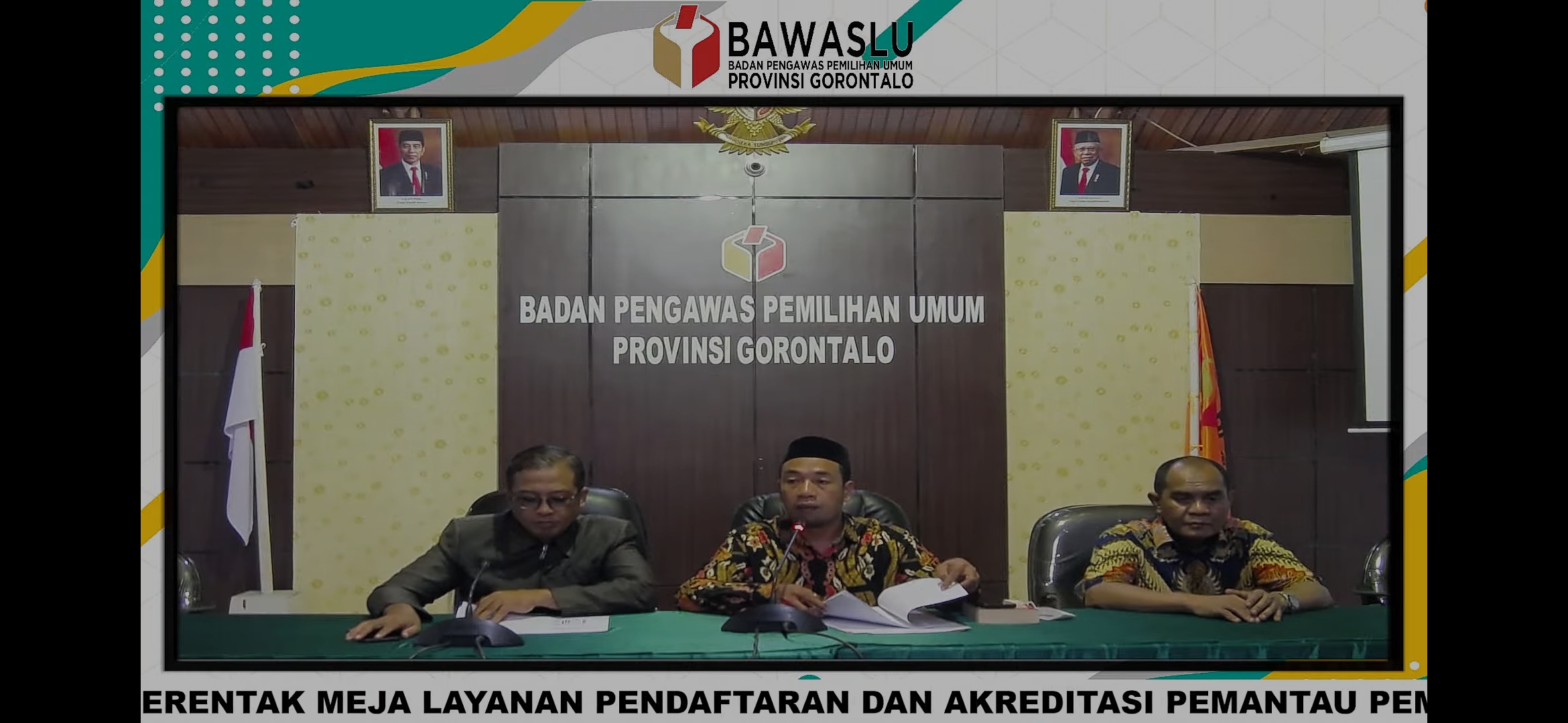 Jelang Pemilu Serentak Tahun 2024, Bawaslu Gorontalo Sediakan Meja Layanan Pemantau Pemilu