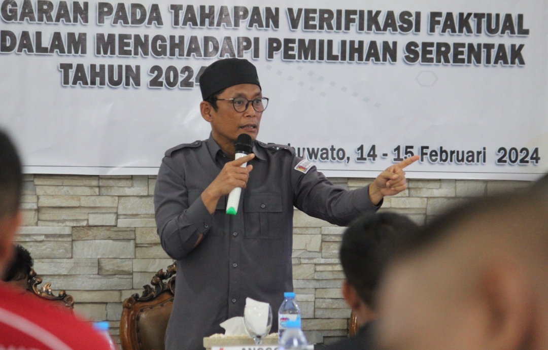 John Minta Panwaslu Kecamatan Mengedepankan Upaya Pencegahan