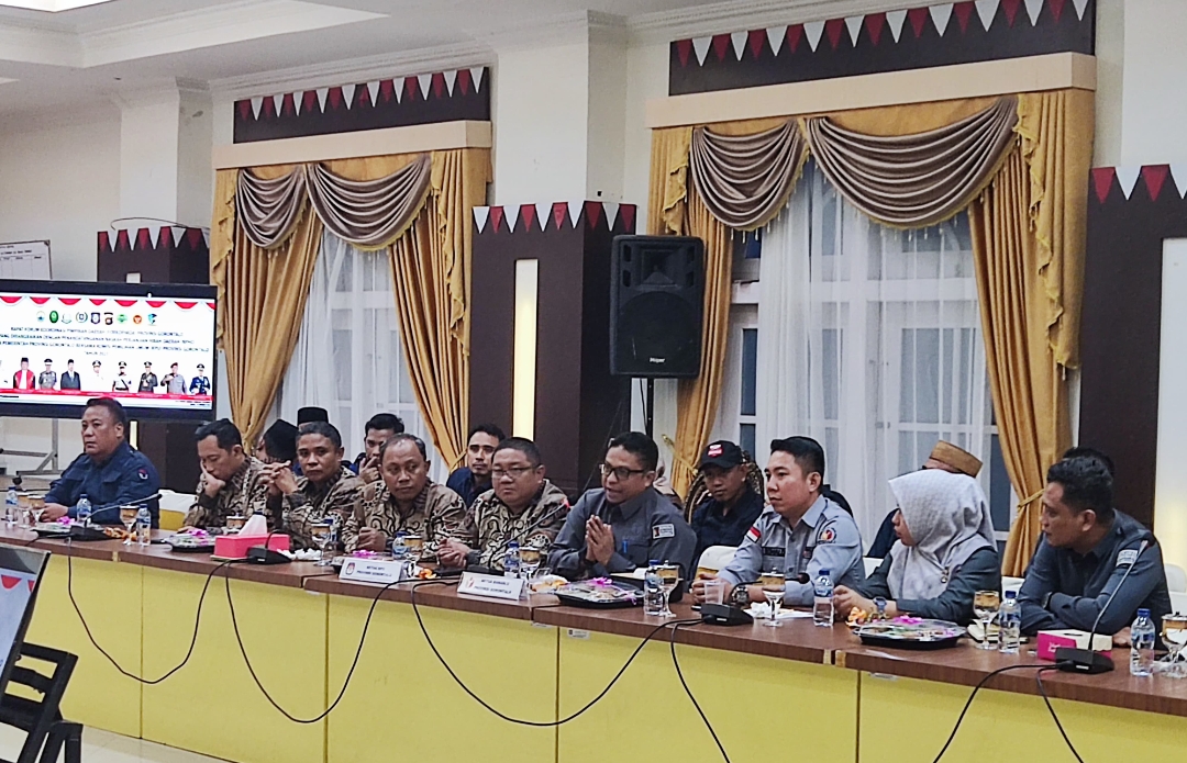 Idris Usuli Hadiri Rapat Forkopimda