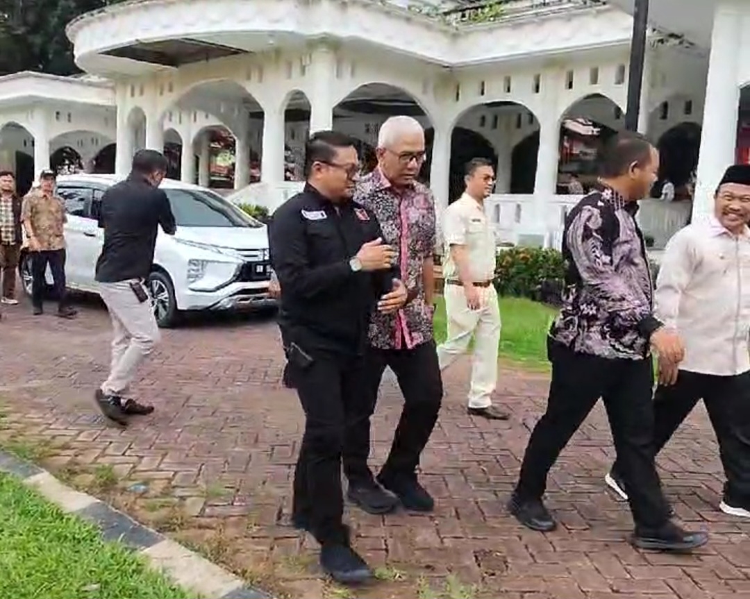 Monitoring PSU oleh Ketua Bawaslu Provinsi Gorontalo dan Forkopimda