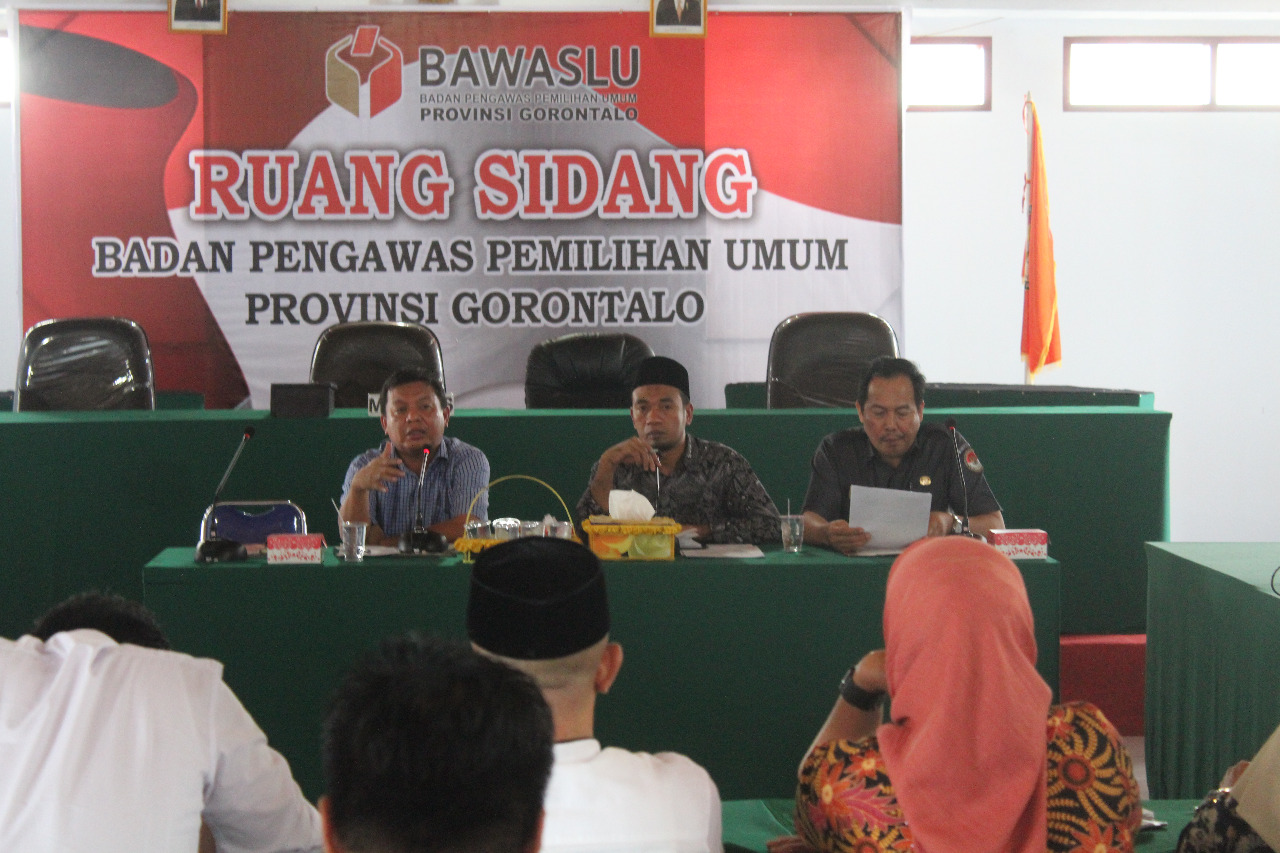 Bawaslu Provinsi Gorontalo Gelar Rapat Koordinasi bersama Panwawas Kabupaten-Kota