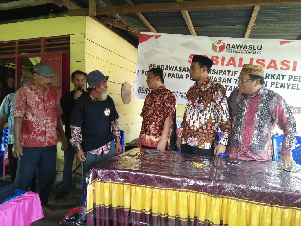 Bawaslu Provinsi Gorontalo Gelar Sosialisasi hingga Daerah Terpencil
