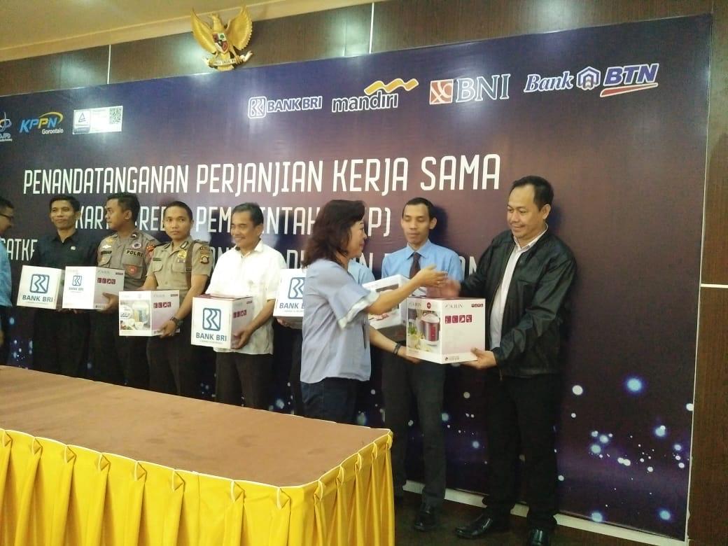Pendatangan MOU antara Bawaslu Provinsi Gorontalo dan KPPN Gorontalo