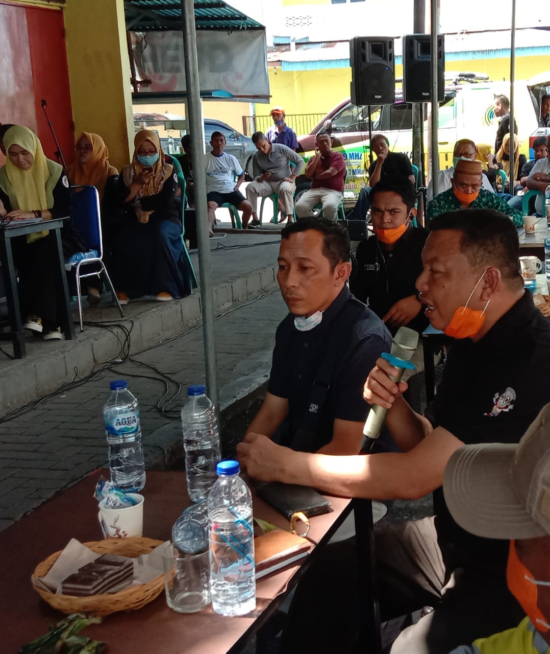 Hadiri Dialog  Gubernur menyapa. Kordiv Rauf ; "Pengawasan Pilkada tidak bisa lepas dari pencegahan Covid 19."