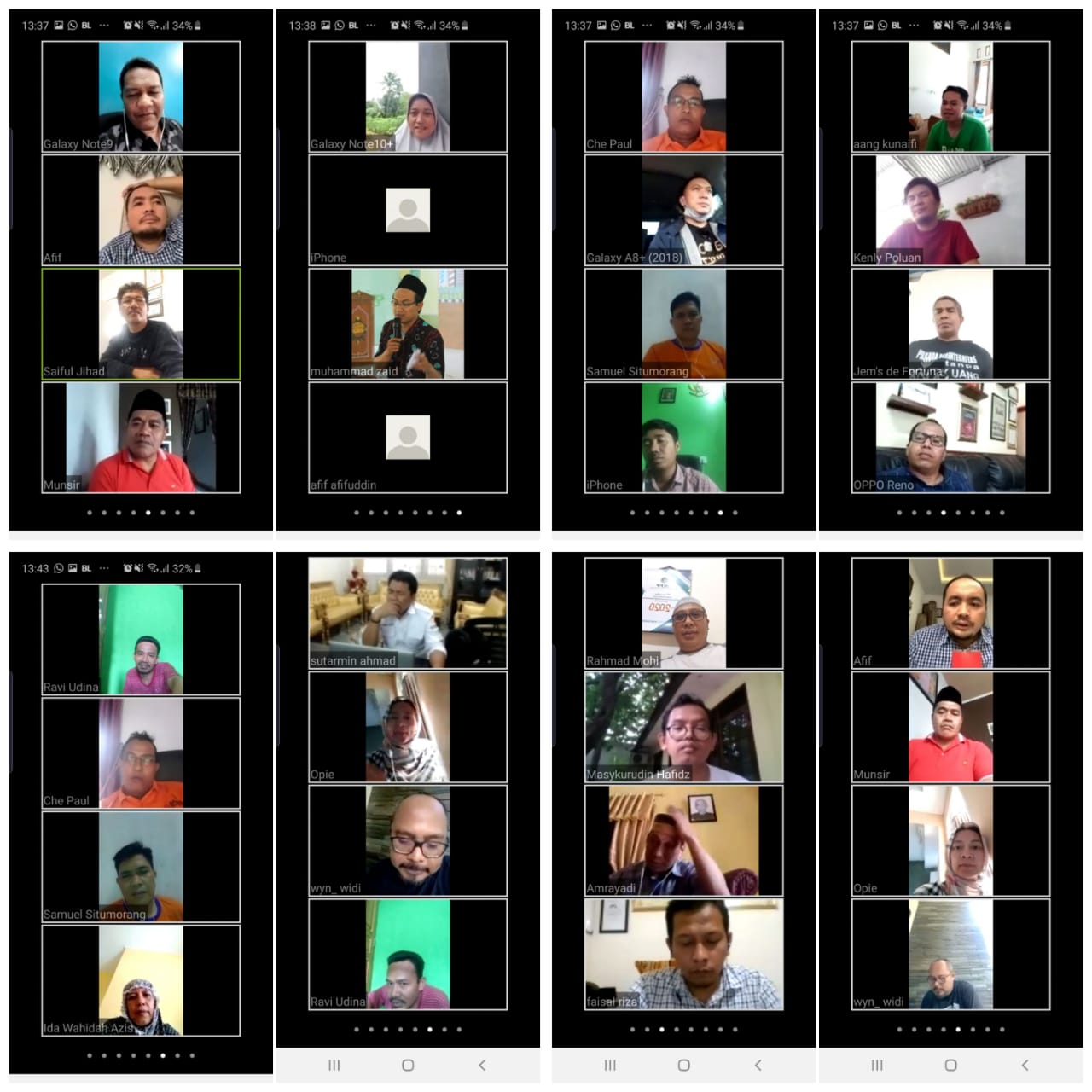 Kordiv Pengawasan Bawaslu Provinsi Gorontalo Laporkan Perkembangan Pilkada Melalui Video Konferensi