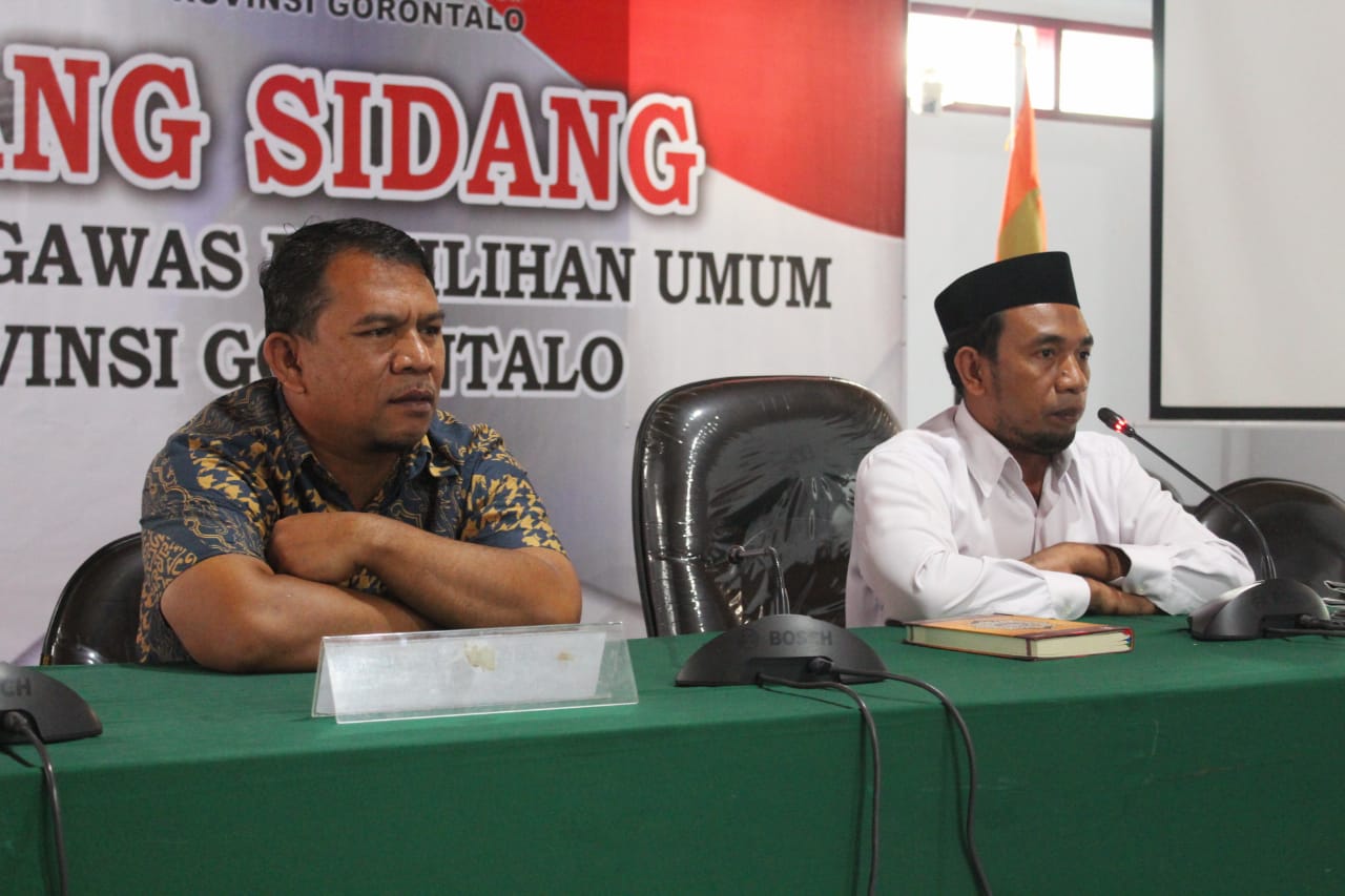 Melalui Vidcon; Bawaslu Provinsi Gorontalo Menerima Arahan Bawaslu RI