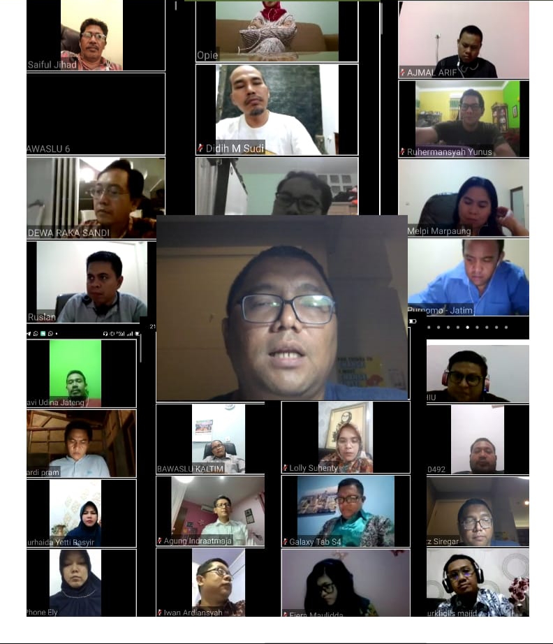 Tunda Tahapan Pilkada, Fritz Rakor bersama Divisi Hukum.