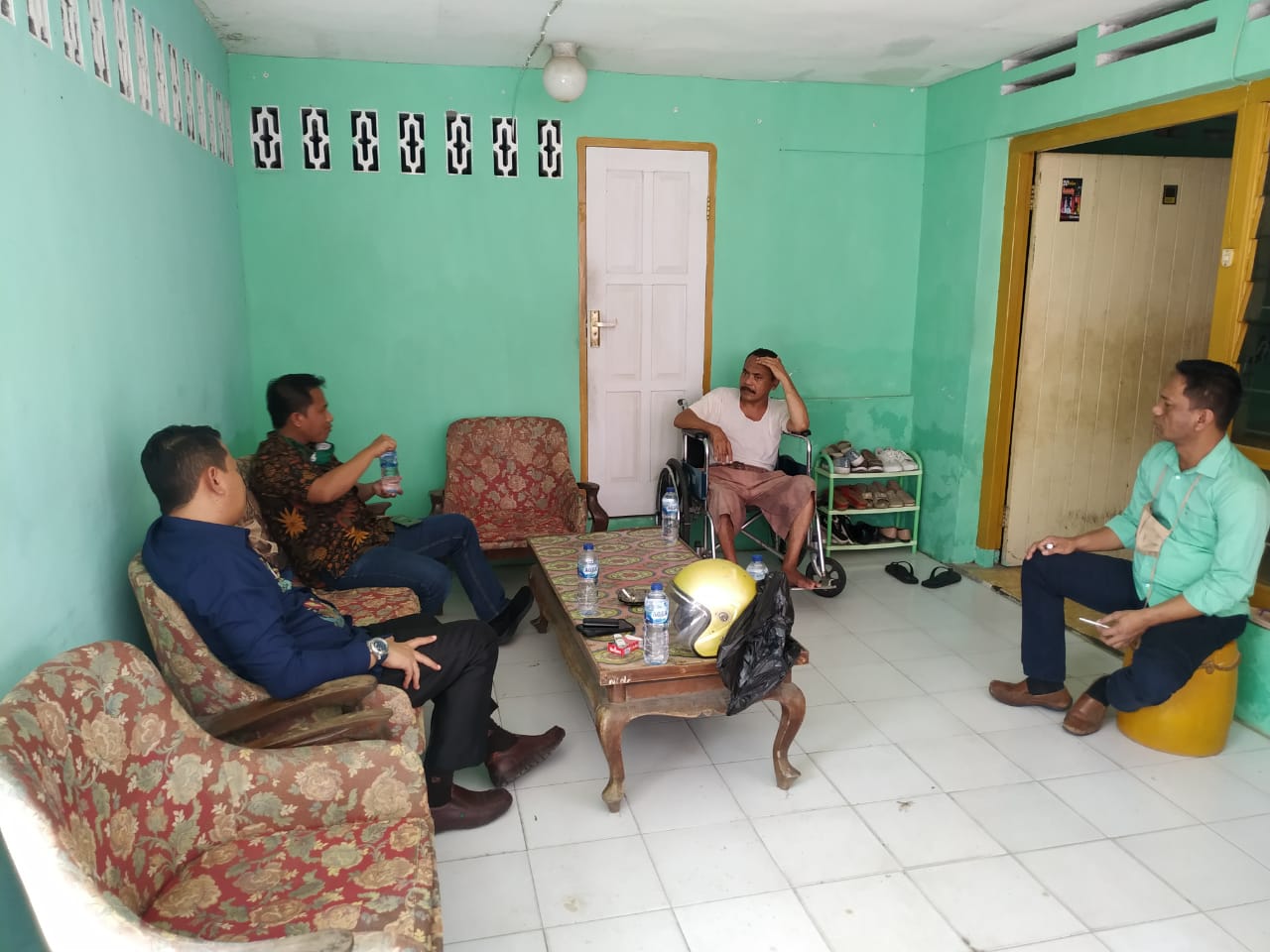 Rangkaian HUT Bawaslu ke 12, Nikson kembali beri bantuan.