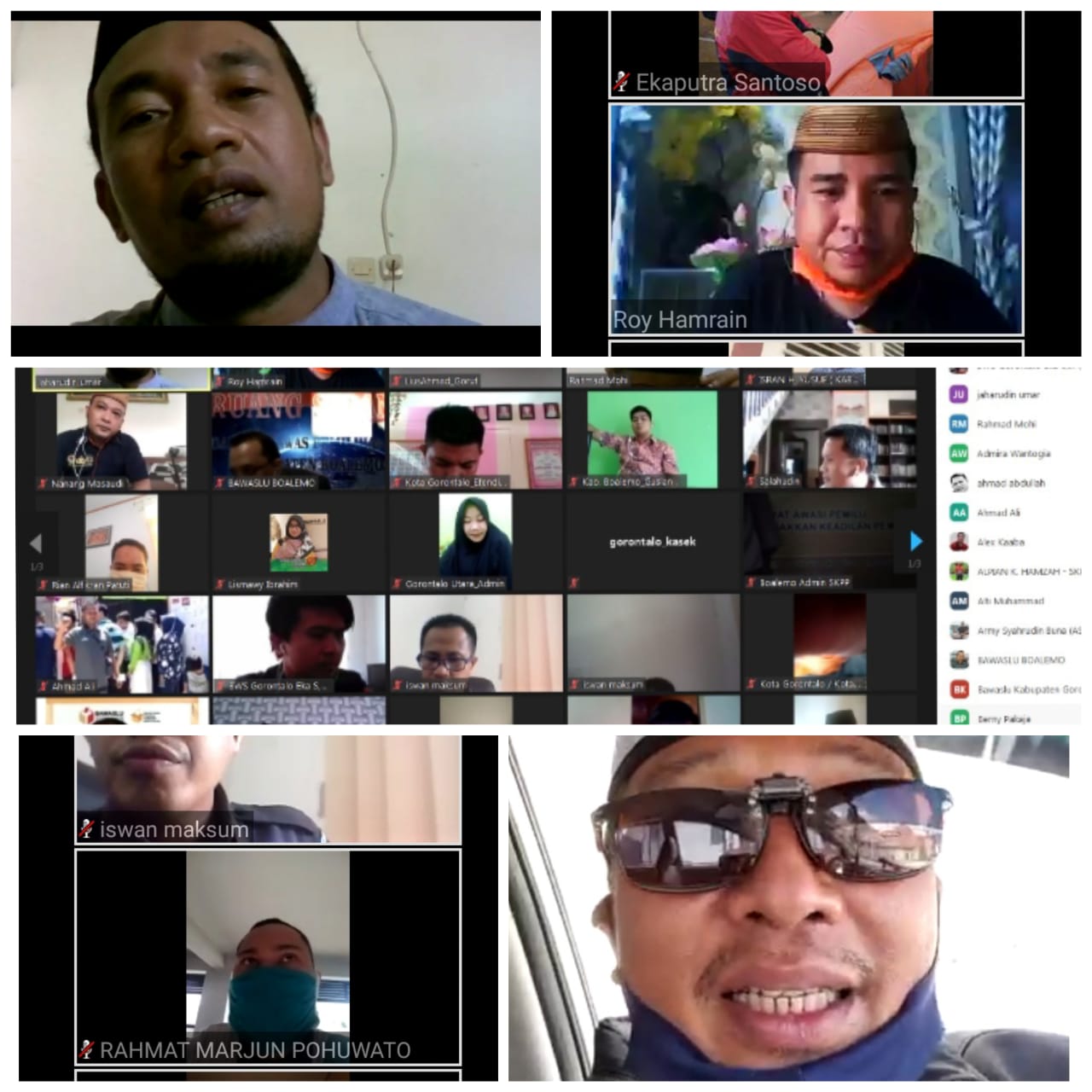 SKPP Daring Bawaslu Gorontalo gelar diskusi Perdana.