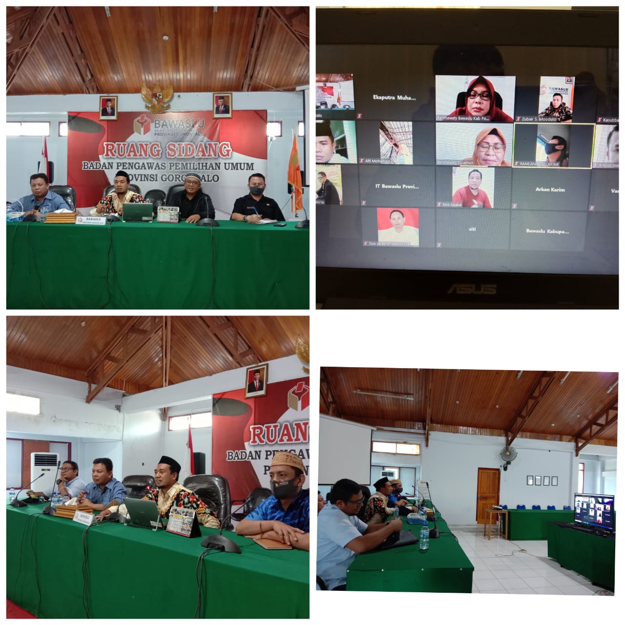 Bawaslu Gorontalo bahas beberapa Agenda Penting.