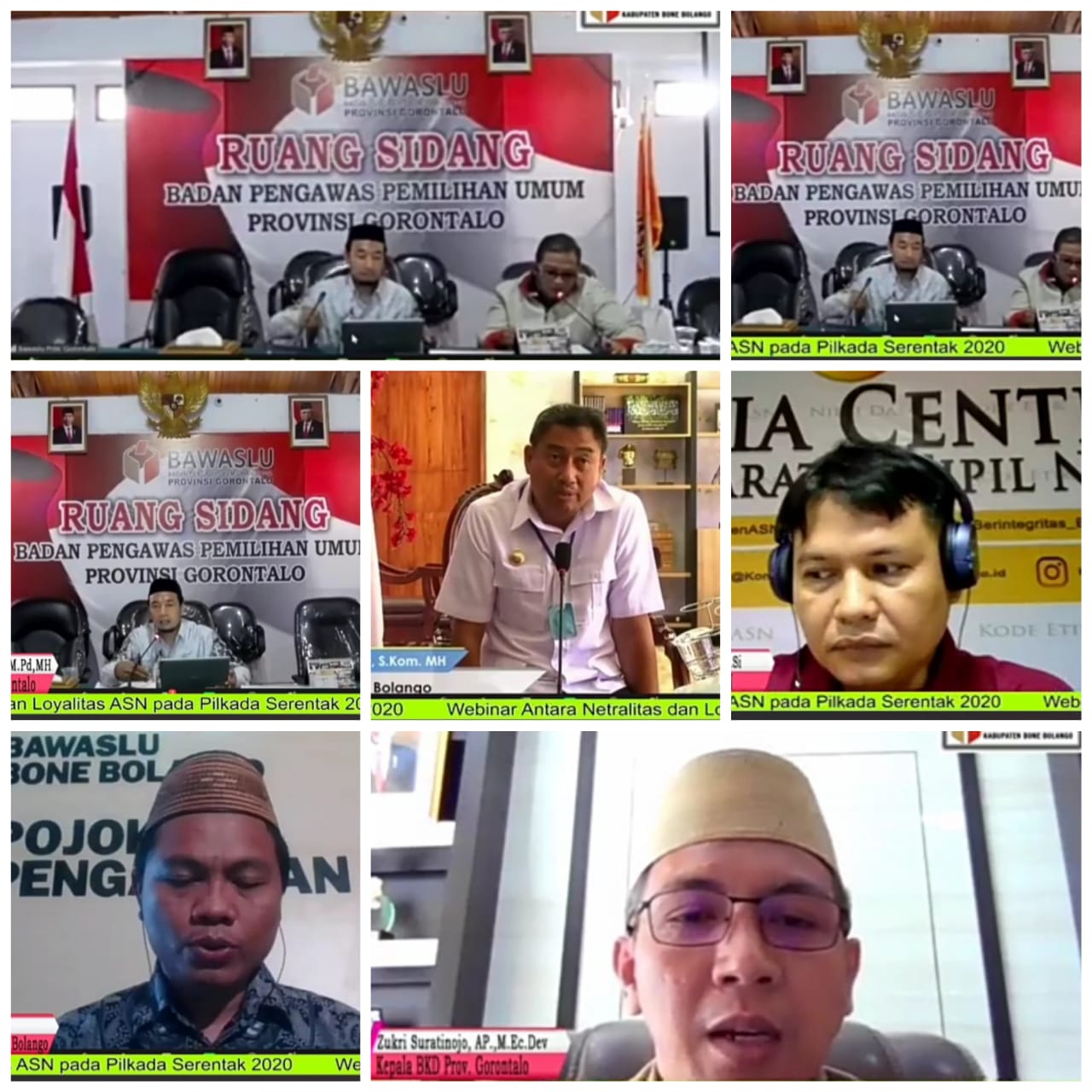 â€œBawaslu Provinsi Gorontalo Beri Penguatan Netralitas ASN Dalam Pilkadaâ€