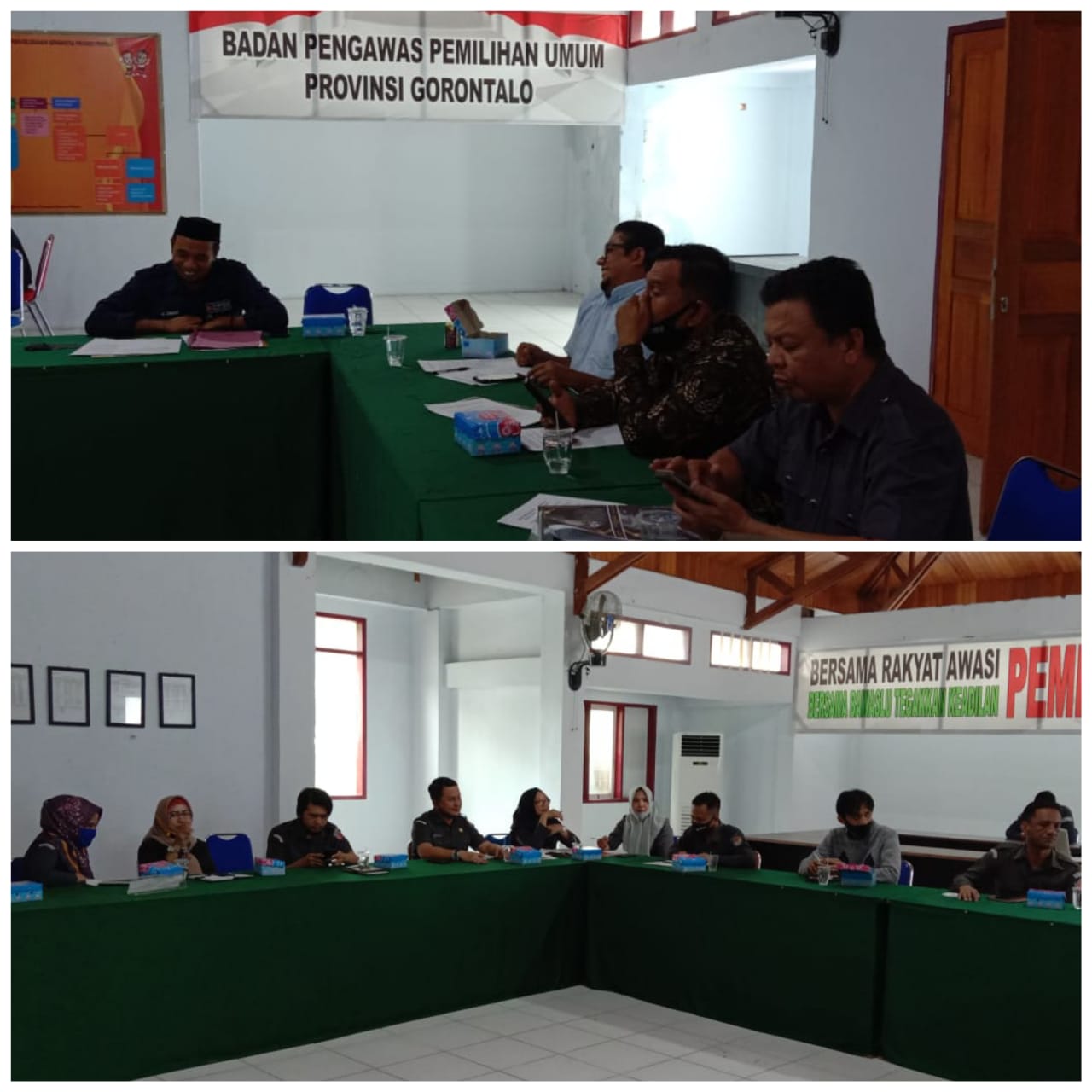 Bawaslu Provinsi Gorontalo gelar Rapat Perdana Pasca WFH.