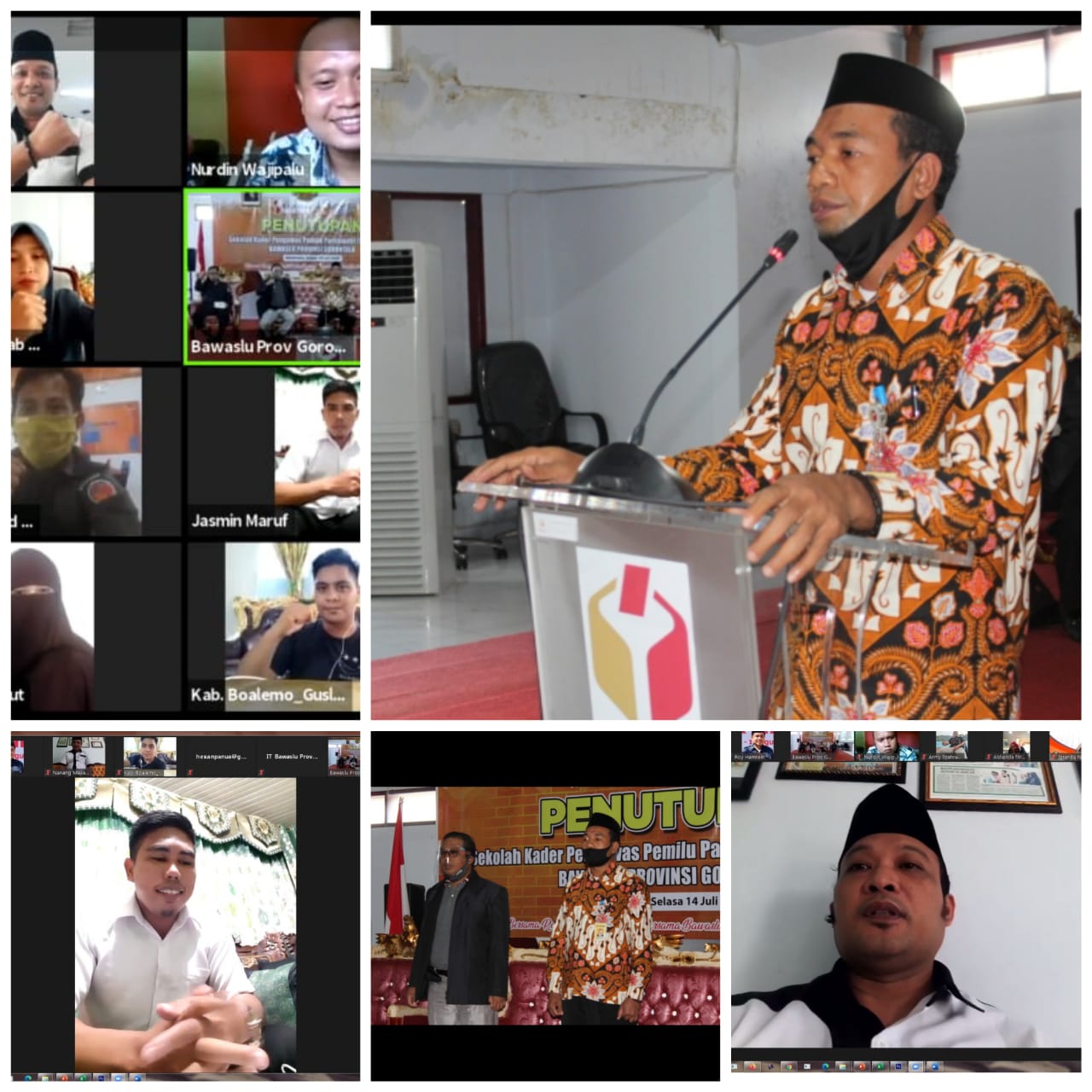 Penutupan SKPP Daring, ini harapan Pimpinan.