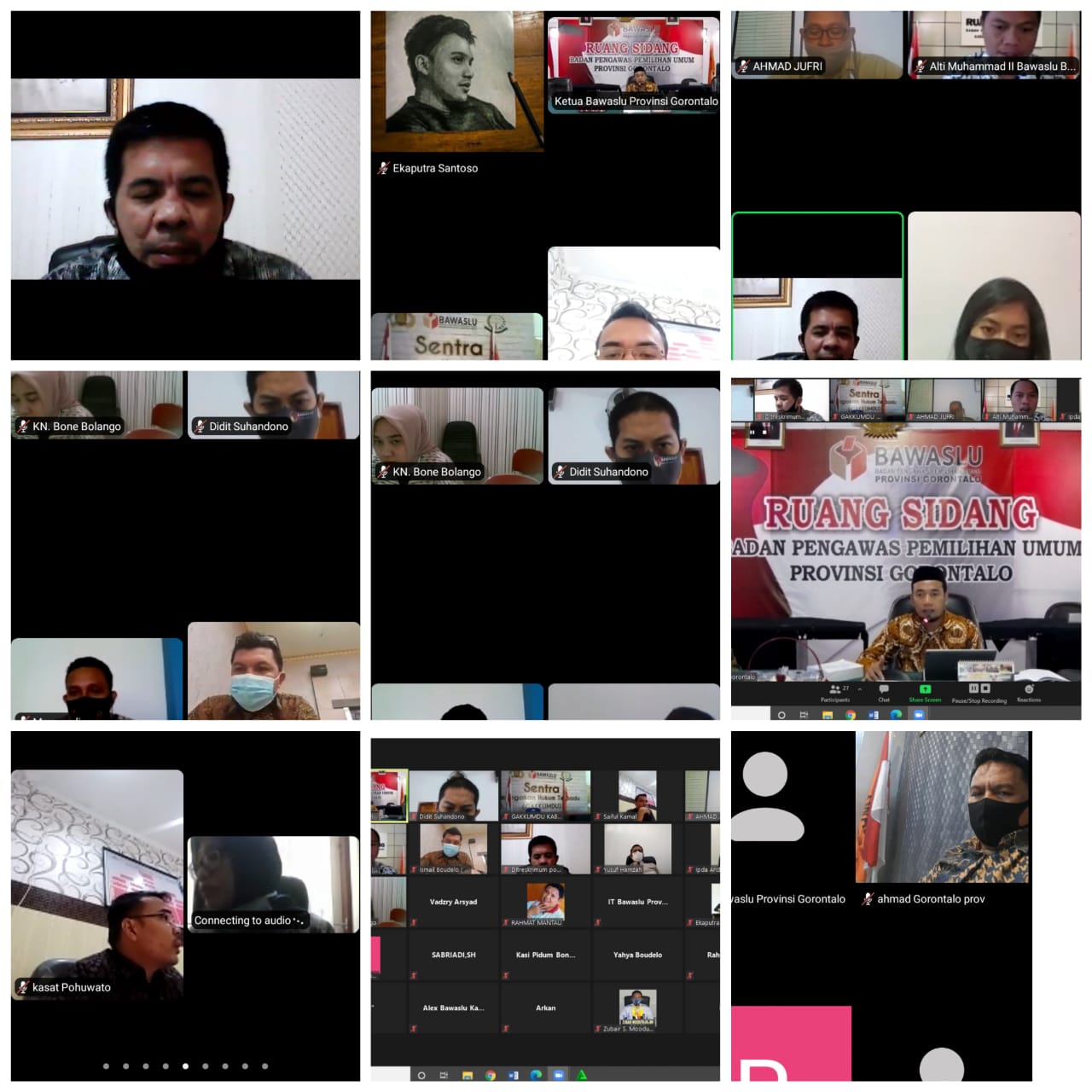 Rakor Sentra Gakkumdu, J. Umar Ungkap Pentingnya Koordinasi Antar Lembaga