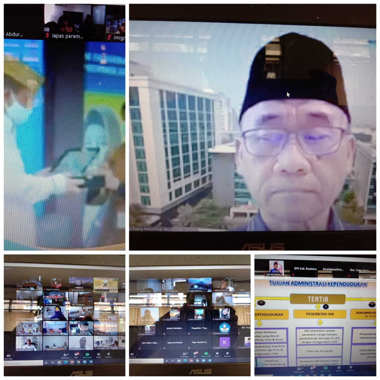 Bawaslu Hadiri Kick Off Sensus Penduduk 2020.