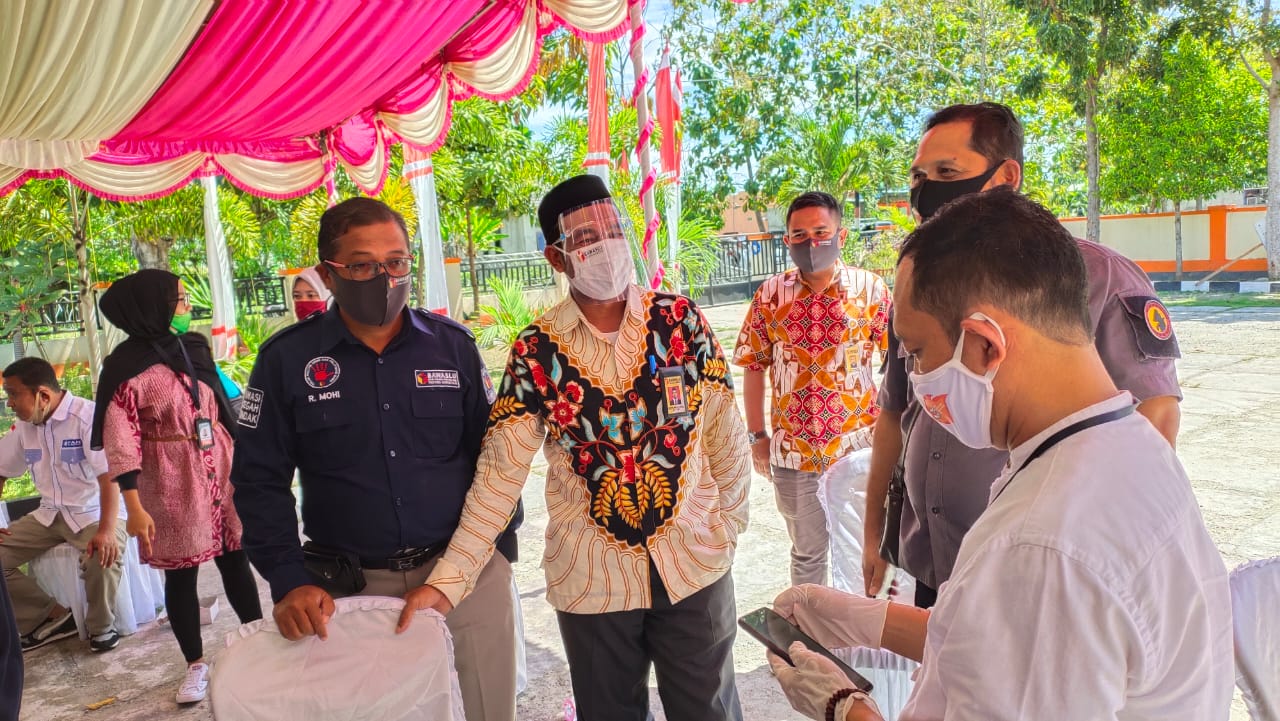 Tim Bawaslu Provinsi Gorontalo  Lakukan monitoring dan supervisi Pengawasan Tahapan Pendaftaran Bakal Paslon Pilkada 2020 di tiga daerah Pilkada