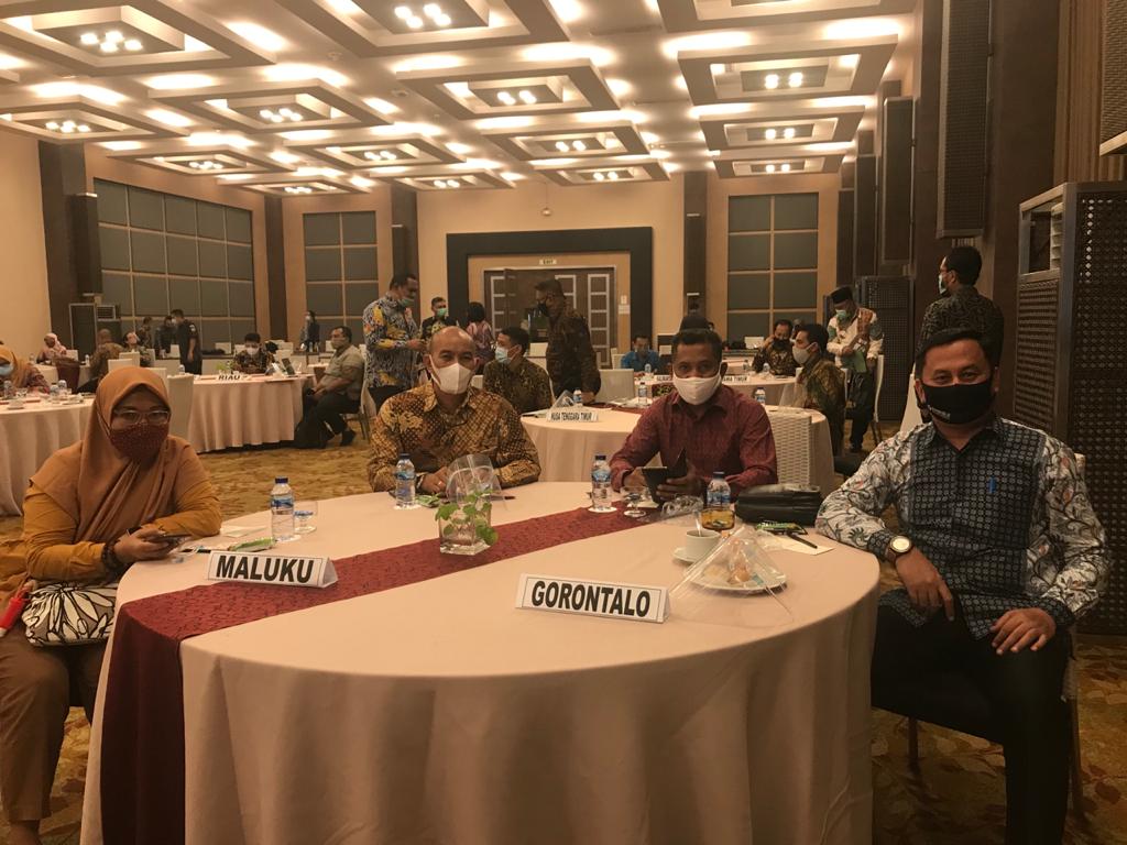 Kasek Nikson hadiri Sosialisasi Kebijakan Anggaran Pilkada.