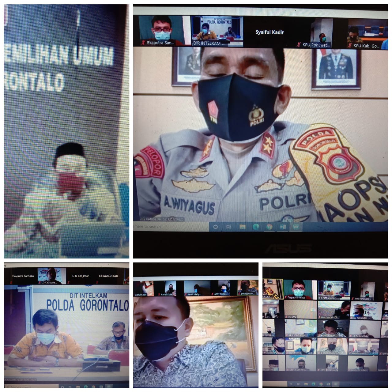 â€œJ. Umar Paparkan Pengawasan dan Penanganan Pelanggaran Kampanye Pilkada di Masa Pandemi Covid-19â€