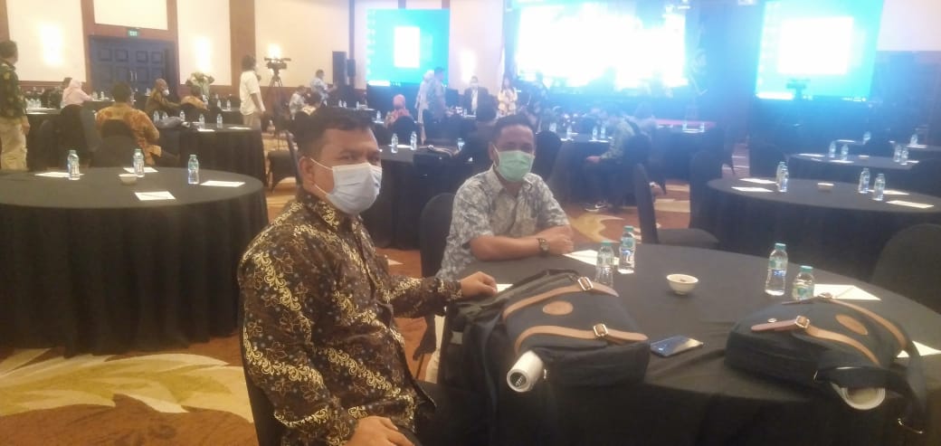 Ahmad Abdullah Hadiri Rakornas Lapkin DKPP.