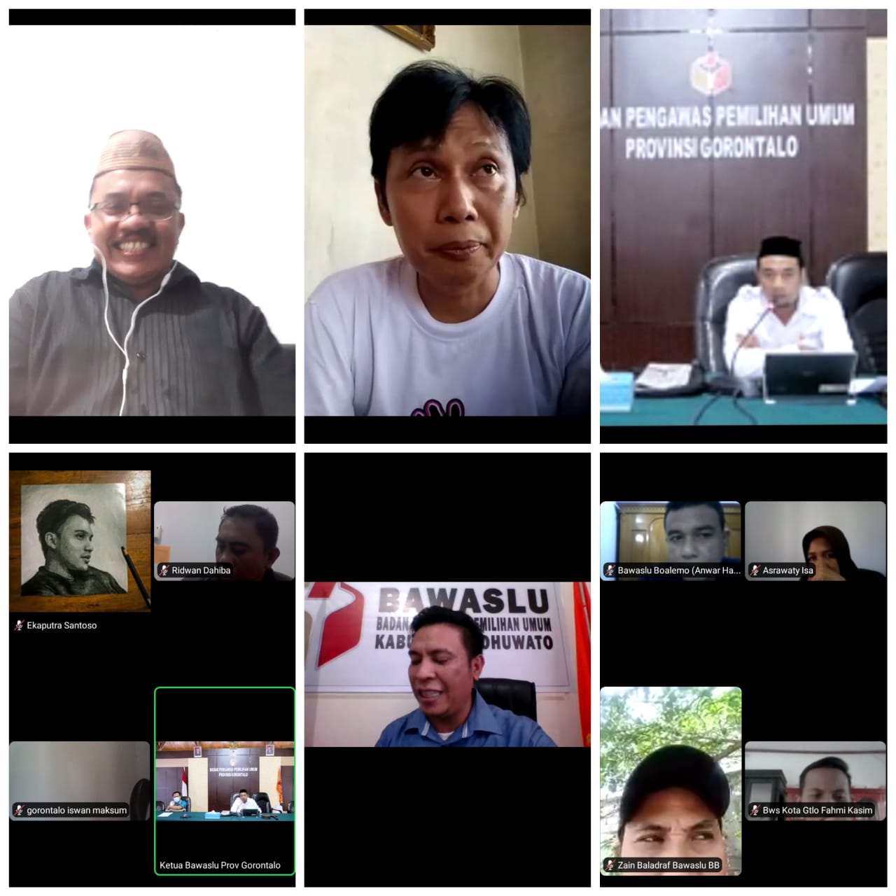 J. Umar Pimpin Rapat Penggunaan Aplikasi SIGAP.