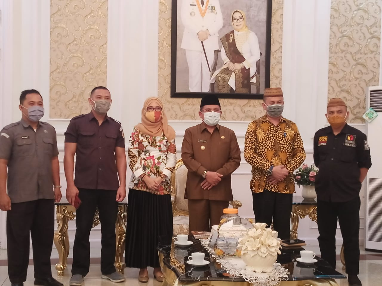 Terkait Sarana dan Prasarana Bawaslu, Nikson hadiri Audiensi bersama Walikota Gorontalo.