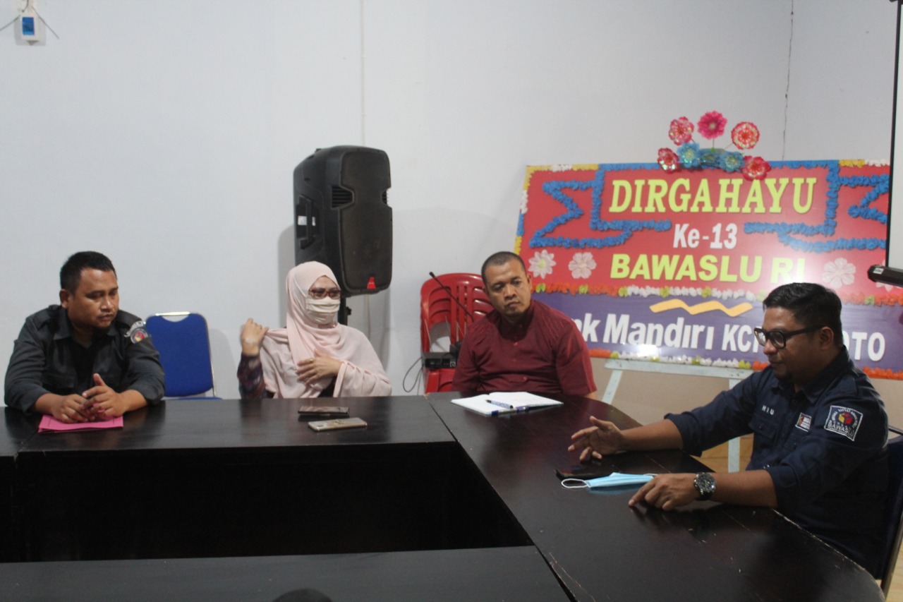 Idris minta SDM Humas Bawaslu Kabupaten Gorut lebih maksimal