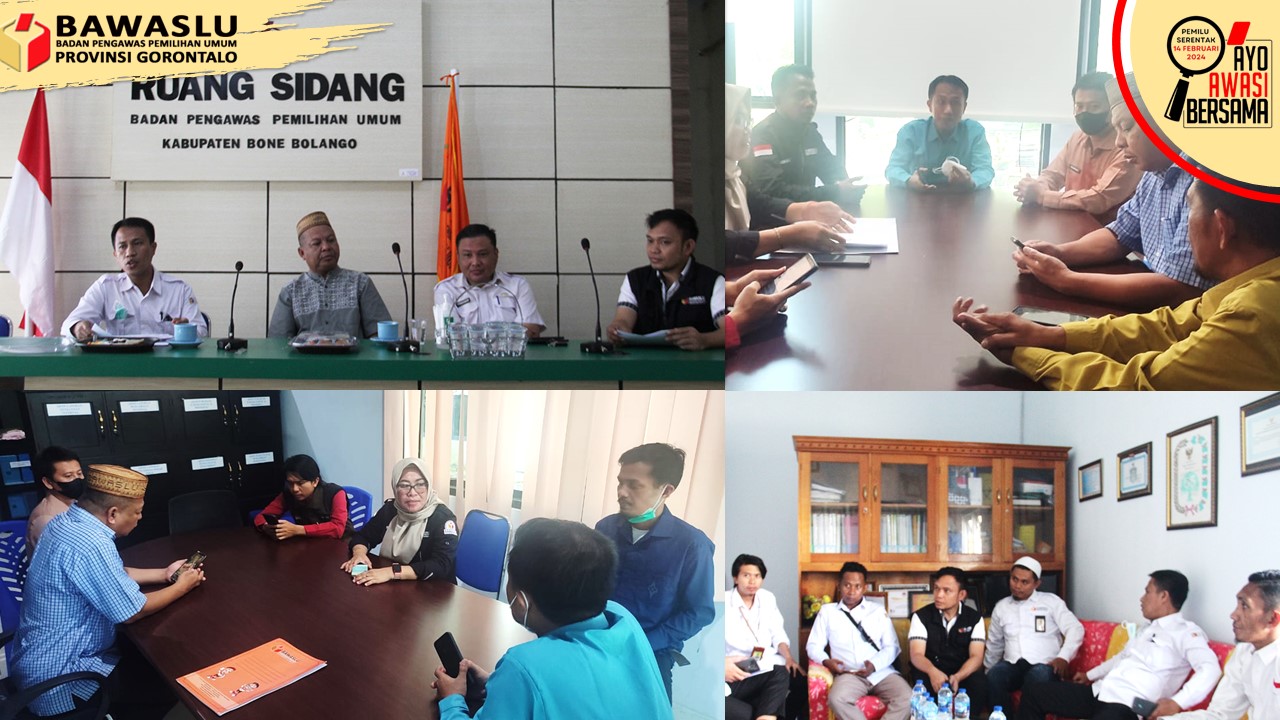 Supervisi Pdpb Triwulan III 2020 Bawaslu Provinsi Gorontalo Pastikan Data Pemilih Minim Permasalahan