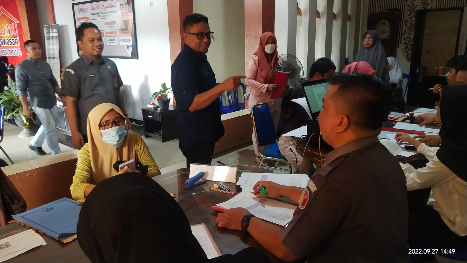 Pastikan Pendaftaran Panwas Kecamatan Hari Terakhir Berjalan Dengan Baik