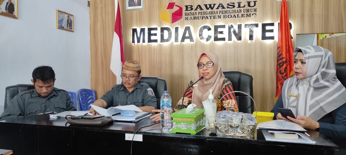 Lismawy Lakukan Supervisi dan Monitoring di Bawaslu Bolaemo