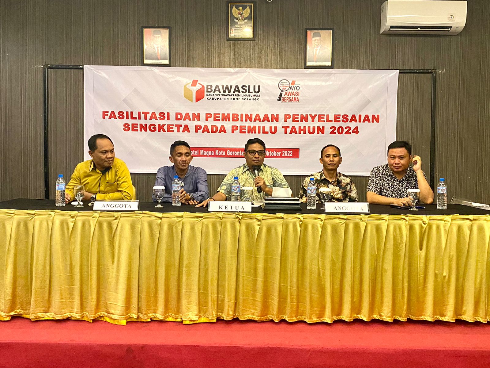 Idris :Bawaslu Provinsi Gorontalo Siapkan Modul Bimtek Panwascam