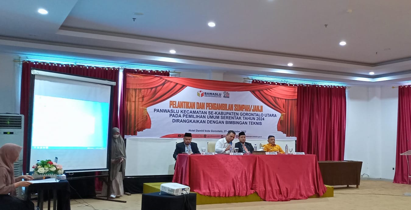 Ahmad Sebut, Panwascam Harus Jaga Integritas