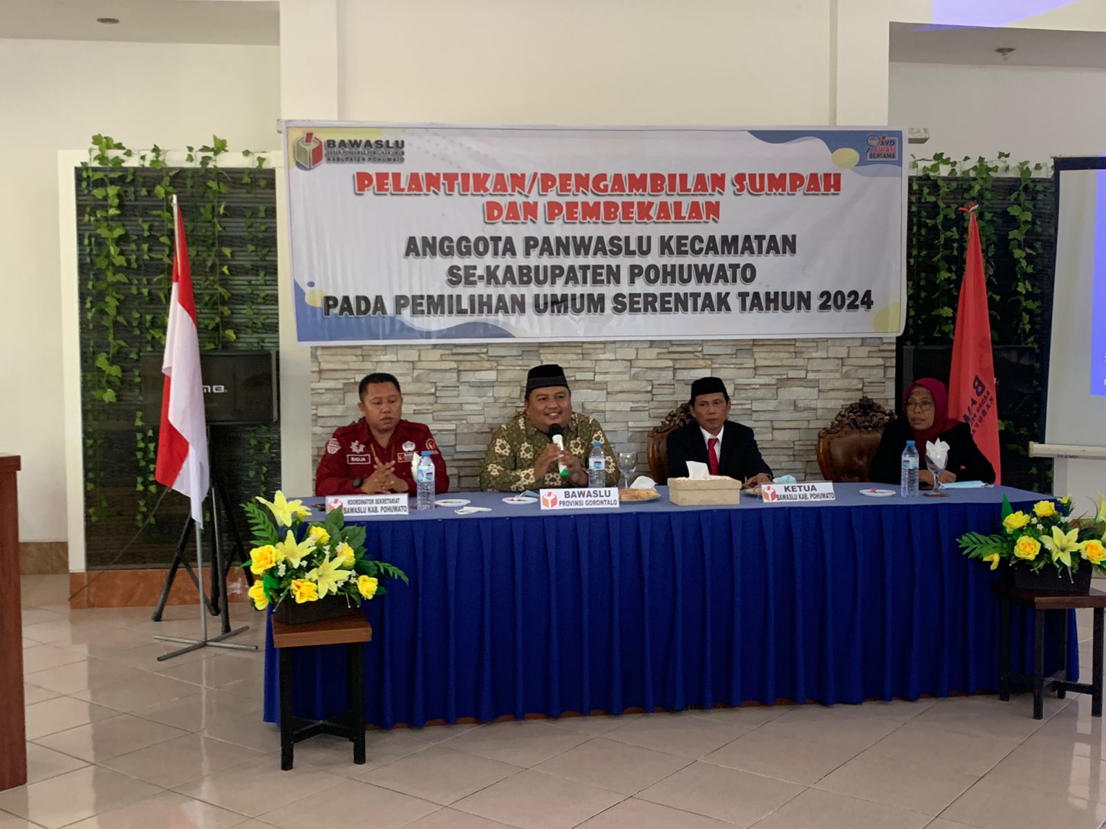 Amin Minta Loyalitas Panwascam Terhadap Lembaga Bawaslu