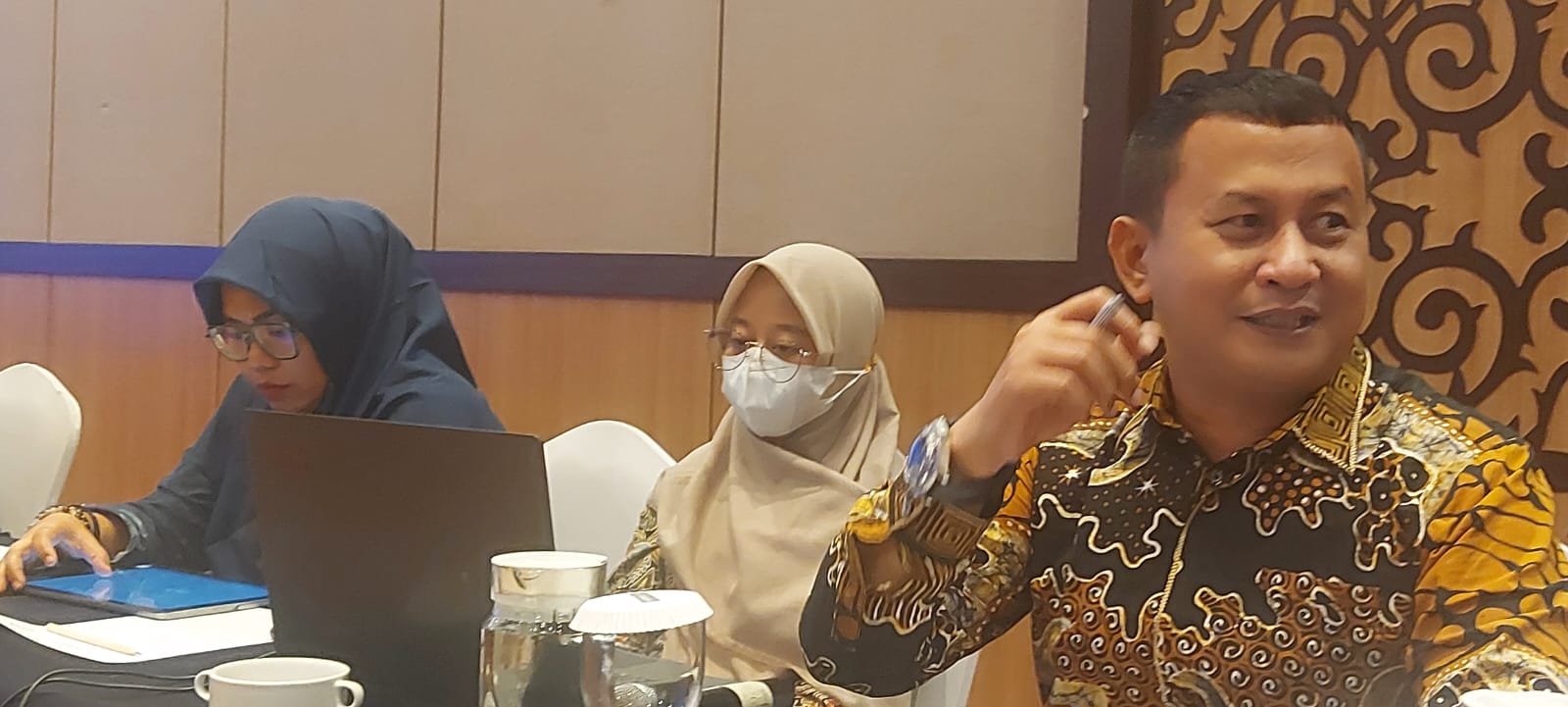 Kasek Nikson Presentasikan Usulan Anggaran Hibah Pemilihan Tahun 2024