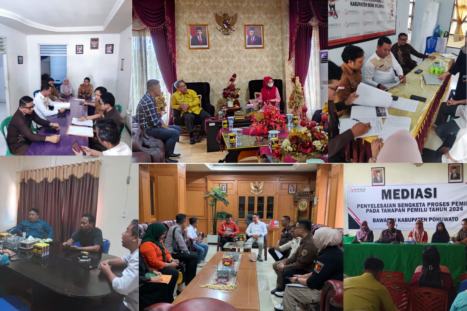 Bawaslu Provinsi Gorontalo Memastikan Kesiapan Anggaran Dana Hibah